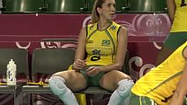 thaisa menezes jaqueline gorgeous brazilian volleyball players